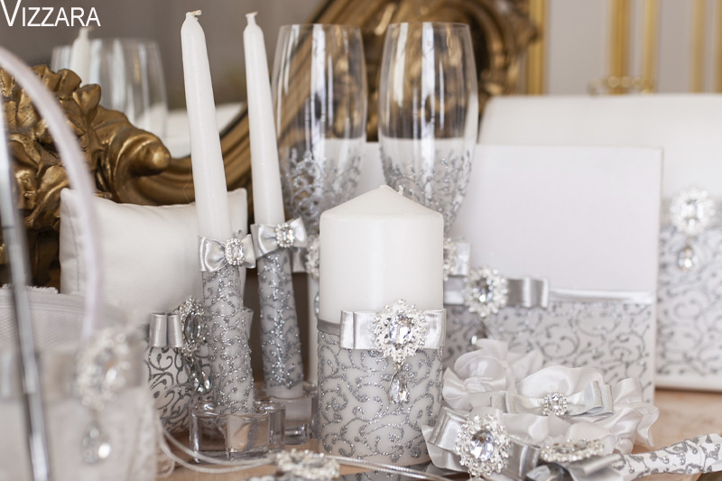 Набор свадебных свечей - коллекция 
