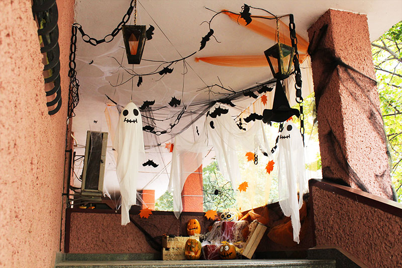 Набор Семейка пауков Halloween 1 большой и 4 маленьких - цена, фото, характеристики