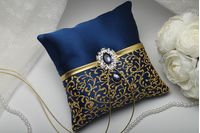 Подушка для колец Royal blue