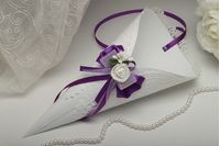 Кулек Flowers dark purple