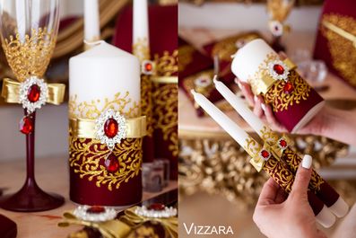 Свадебные свечи Divinely