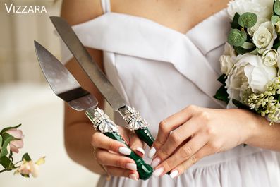 Нож и лопатка Princess emerald