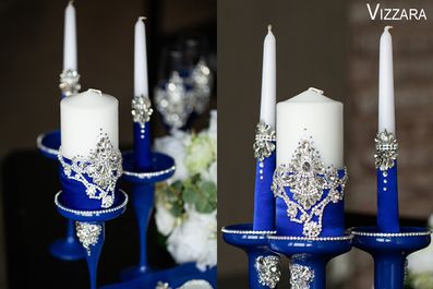Свадебные свечи Королевский